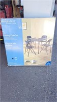 5 pc folding chair table set, local pick up