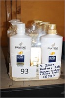 4-3pc pantene shampoo/conditioner & rescue shots