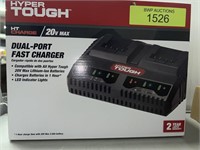 Hyper tough dual port fast charger