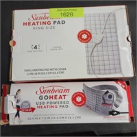 Sunbeam heating pads
