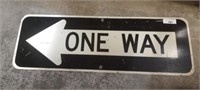 ONE WAY STREET SIGN