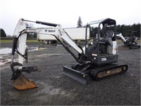 2016 Bobcat E35I Hydraulic Excavator