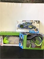 Adult snorkel set & goggles