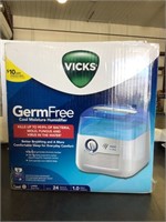 Vicks germ free cool moisture humidifier
