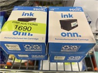 Ink cartridges (4)