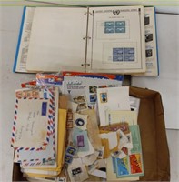 TRAY OF ASSORTED STAMPS