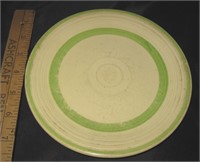 RARE Vintage 7" Fiesta Plate Green Stripe