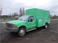 1999 Ford F450 11' S/A Utility Truck