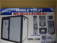 Bastone Portable Toilet W/ Shower