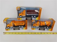 Totally Cool Toys Construction Trucks Set of 3