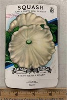 (5 COUNT)VINTAGE SEED PACKETS-SQUASH