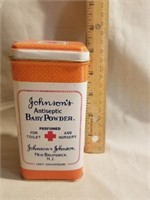 Vintage Johnson's Baby Powder Tin