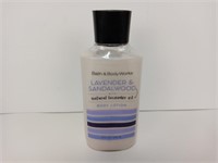 Bath &Body Works Lavender & Saddlewood Body Lotion