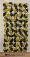 (50 COUNT)POLITICAL PIN BACKS-LEFKOWITZ