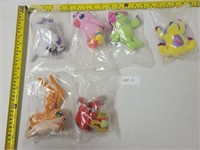 Small Digimon Plush Toys Lot of 6