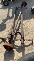 Lot of 3 Trailer House Axles