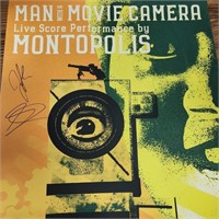 Signed Man w/ a Movie Camera Montopolis Poster