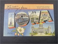 Vintage Iowa State Picture Postcard