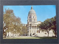 Vintage Kansas State Capitol Postcard