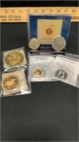 Bag of collector Coins & Medals