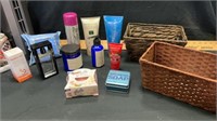 Baskets of misc products