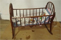 Antique Bent Wood Cradle