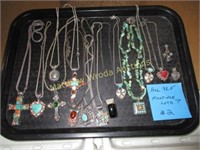 Tray Costume Jewelry as shown w, tag