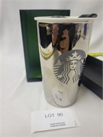 2012 Limited Edition Starbucks Silver Tumbler