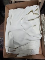 Box Flat of Curtain Panels & Bed Skirt