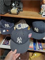 4 New York Yankees Caps