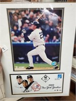 2 New York Yankees 2002 Stamped Pics