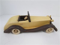 Vintage Wooden Handcrafted Classic Car