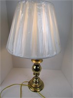 Lamp with Shade and Lightbulb,,Tested and Working