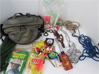 Huge Lot Misc Fishing Gear,Lures,Bobbers,Rope