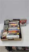 Lot of DVD movies and other misc. Dvd's