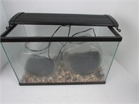 Fish Tank with LED Cover,2 Fish Bowls with