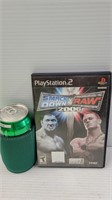 Ps2 smack down vs raw 2006 DVD game