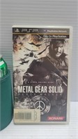 Psp metal Gear solid peace walker videogame