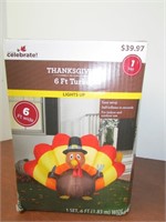 Thanksgiving 6ft Inflatable Turkey