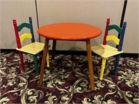 Child’s Table w/ 2 Chairs
