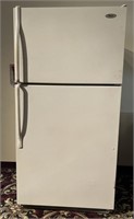 Whirlpool White Refrigerator/Freezer
