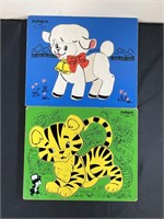 Playskool Lamb & Tiger Puzzle (2)