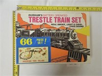 Durham's Trestle Train Set Used Condition