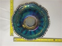 Depression Glass Bowl Very Colorful Piece