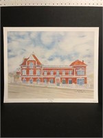 "L & N Station" BJ Clark Print Knoxville