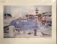 "Hilton Head Lighthouse" BJ Clark Print