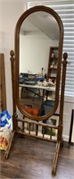 Vintage Cheval Mirror