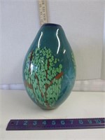 UNIQUE GLASS VASE LIKE A PAPER WEIGHT