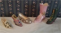 Shoe/Boot Figures Lot of 5