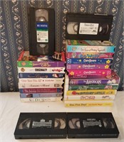 Lot of 22 VHS Tapes